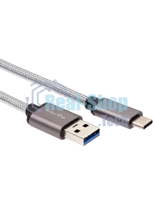 Кабель-адаптер USB 3.1 Type-Cm --> USB 3.0 Am, 2м VCOM/Telecom TC403M-2M