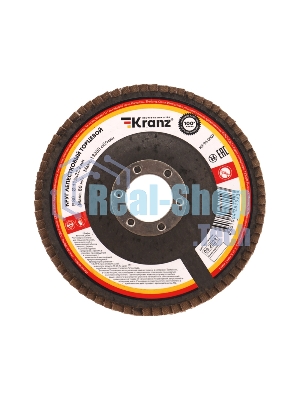 Круг лепестковый торцевой Kranz P80, 115х22,2 мм