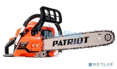 Бензопила PATRIOT PT3816 Emperial [220105515] раб. объем 38сс, 2,0 л.с, шина 16