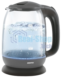 Чайник электрический Centek CT-0034 Coffee Vancouver, стекло, 1.8л,2200 Вт.