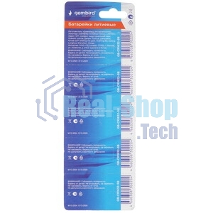 Батарейки литиевые Gembird Gb-CR1632-5B, тип CR1632, 5шт, блистер