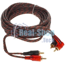 Кабель Ural КМ 2RCA МТ5М 5м межблочный 2RCA-2RCA омедненный алюминий