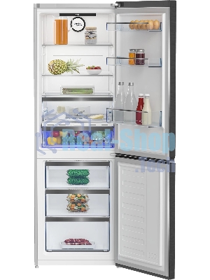 Холодильник Beko B5RCNK363ZXBR антрацит двухкамерный 220/100л морозилка снизу Total No Frost