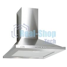 Вытяжка каминная Elikor Оптима 50Н-400-К3Л нержавеющая сталь, 50 см, 400 куб. м/ч, 55 дБ
