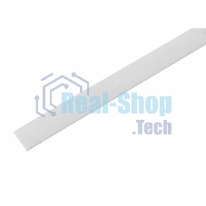 Термоусаживаемая трубка Rexant 13,0/6,5 мм, белая, упаковка 50 шт. по 1 м