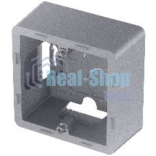 Коробка накладного монтажа Inspiria 1 пост алюминий