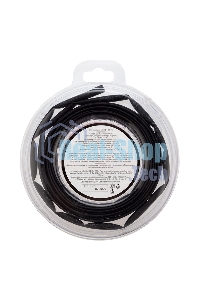 Трубка термоусаживаемая Rexant 4.0/2.0мм черный ролик 2.44м