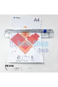 Ламинатор ГЕЛЕОС ЛМ A4 Комбо, А4, 2х150 (пленка 75-150мкм), 300 мм/мин, 2 вала, пласт. корпус, мах толщина 0,6мм, разжим валов, + резак, обрезчик углов и стартовый набор пленок