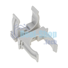 Крепеж-клипса для монтажного пистолета Rexant Ø 32 мм, серая (50 шт/уп)