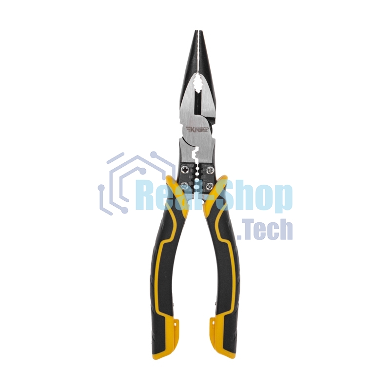 Тонкогубцы многофункциональные универсальные Kranz 200 мм