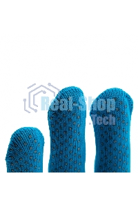 Перчатки из синтетической нити, ПВХ точка, 13 класс, 