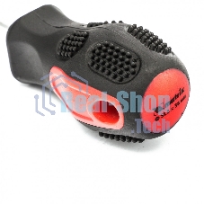 Отвертка Matrix Anti-Slip, SL5,0 х 38 мм, CrV, двухкомп. рукоятка