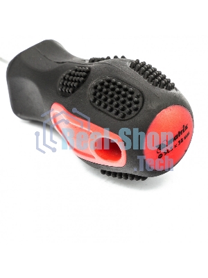 Отвертка Matrix Anti-Slip, SL5,0 х 38 мм, CrV, двухкомп. рукоятка