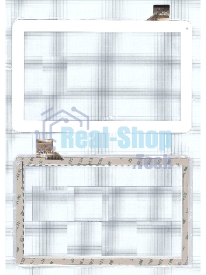Сенсорное стекло (тачскрин) CN048C1060G12V0, белое