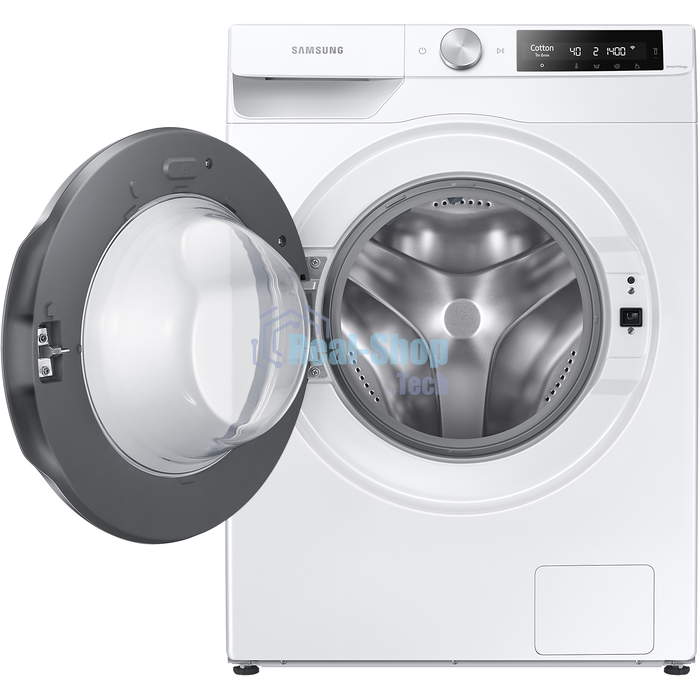 Стиральная машина Samsung WW11CG604CLELP белый, загрузка фронтальная 11 кг, 1400 об/мин, класс: A+++