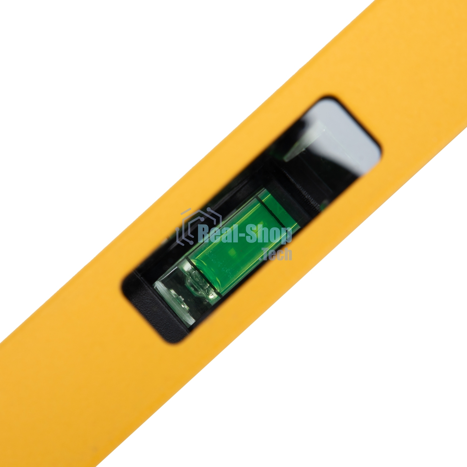 Уровень алюминиевый Denzel, магнит., фрезерованный, 3 глазка (1 зеркал.), 0,5 мм/м, 1000 мм