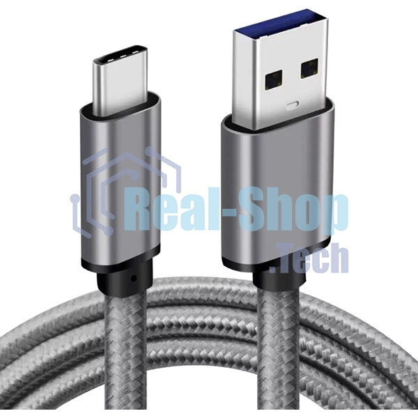 Кабель-адаптер USB 3.1 Type-Cm --> USB 3.0 Am, 2м VCOM/Telecom TC403M-2M