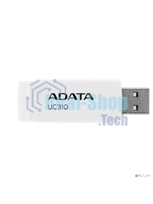 Флешка USB ADATA UC310 (UC310-64G-RWH), 64Gb, USB 3.2 Gen 1, R/W 100/30, белый
