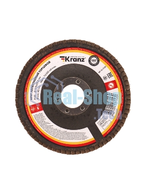 Круг лепестковый торцевой Kranz P60, 115х22,2 мм