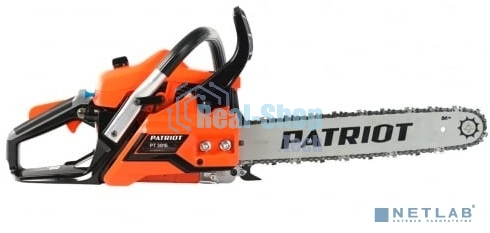 Бензопила PATRIOT PT3816 Emperial [220105515] раб. объем 38сс, 2,0 л.с, шина 16