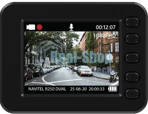 Видеорегистратор Navitel R250 DUAL DVR, 1920x1080, 2