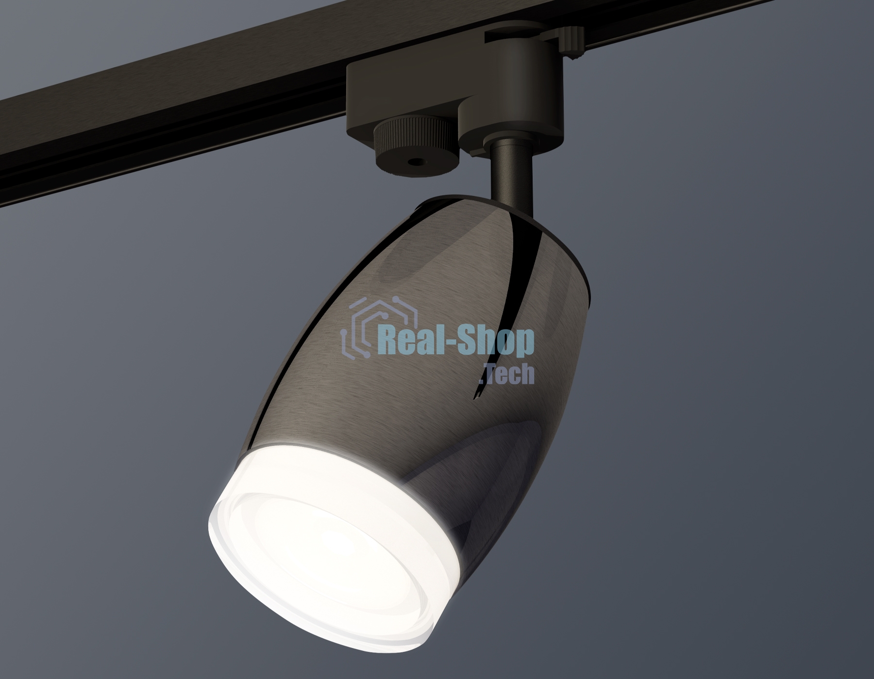 Светильник Ambrella light XT1123012 DCH/SBK/FR черный хром/черный песок/белый матовый MR16 GU5.3 (A2521, C1123, N7160)