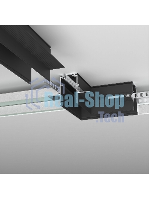 Slim Magnetic Коннектор угловой для встраиваемого шинопровода под ГКЛ 12,5мм (белый) 85212/00