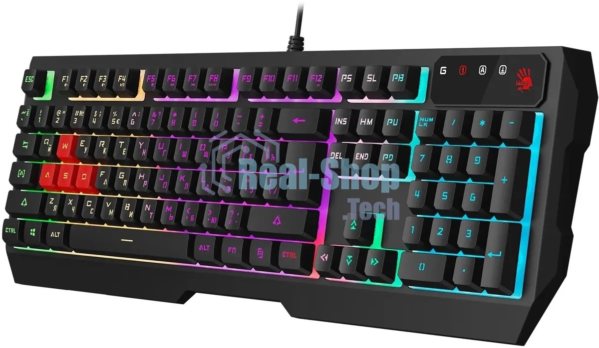 Клавиатура A4Tech Bloody B140N проводная USB черный