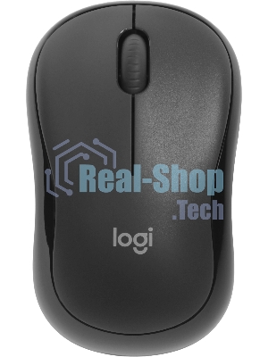 Мышь беспроводная Logitech M220 SILENT черный/серый, 1000 dpi, радиоканал, USB, кнопки - 3