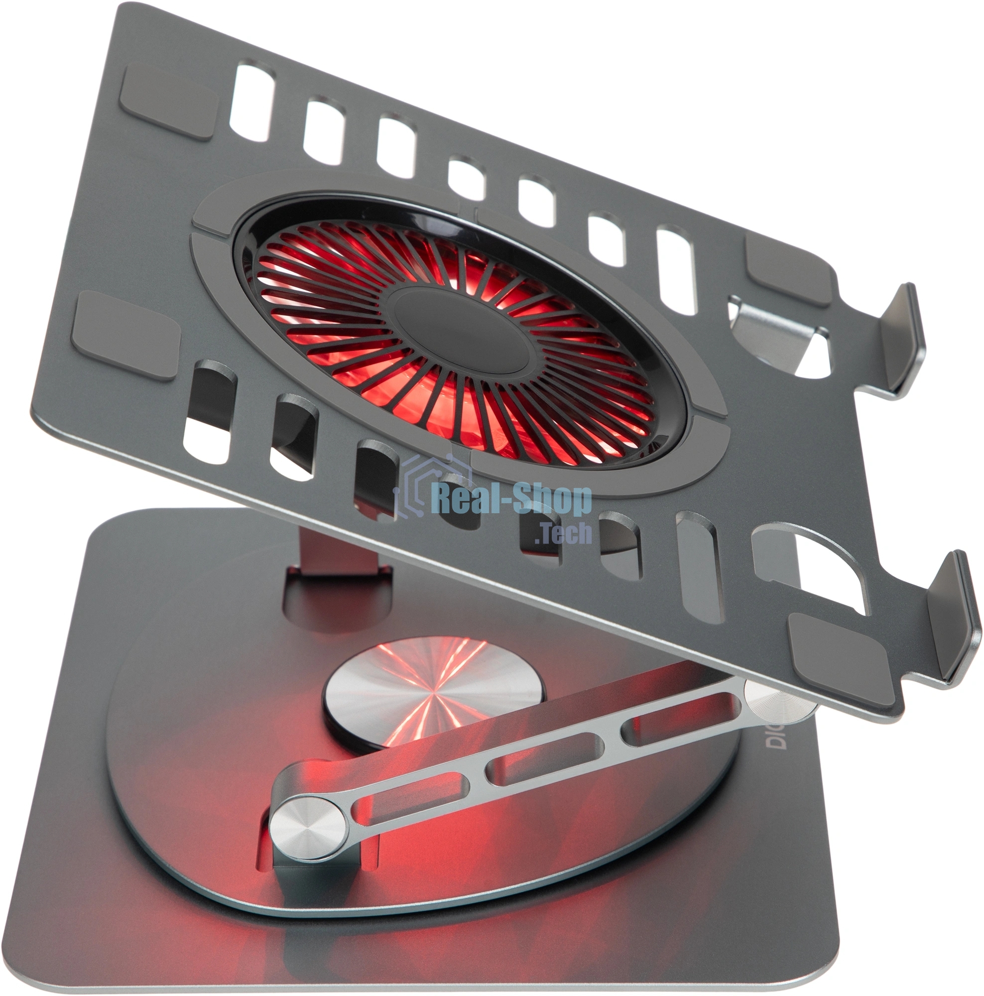 Подставка для ноутбука Digma D-NCP170-1xRGb110-360 17