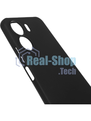 Чехол (клип-кейс) BoraSCO для Xiaomi Redmi 13C Silicone Case черный (72839)