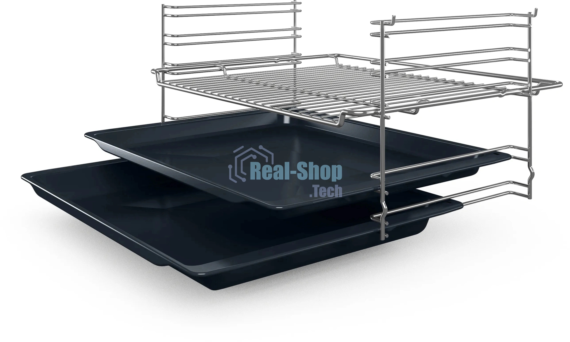 Духовой шкаф электрический Bosch HBF512BB1T Serie 2, духовой шкаф, черный, класс энергоэффективности А, 7 режимов, 3-х слойное остекление, LED-дисплей, утапливаемые переключатели, галогенное освещение, проволочные направляющие, сделано в Турции,