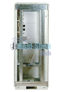 Шкаф телеком. напольный 42U (600x800) дверь металл (ШТК-М-42.6.8-3ААА) (3 коробки)