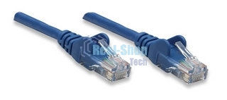 Коммутационный шнур ExeGate Патч-корд UTP Cat.5e, 2м ExeGate синий