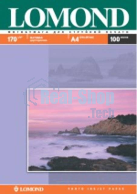 Фотобумага Lomond 0102006 A4/170г/м2/100л./белый матовое/матовое для струйной печати