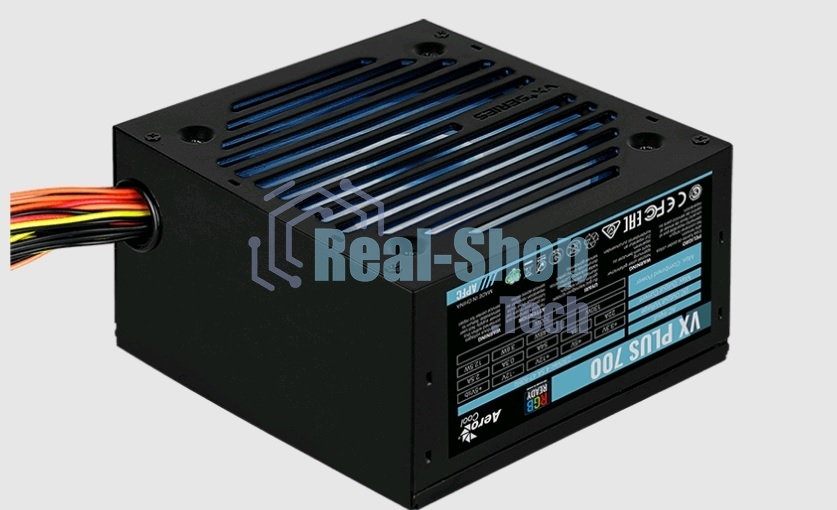 Блок питания Aerocool/Formula VX-700 PLUS RGb, 700Вт, 120мм, черный