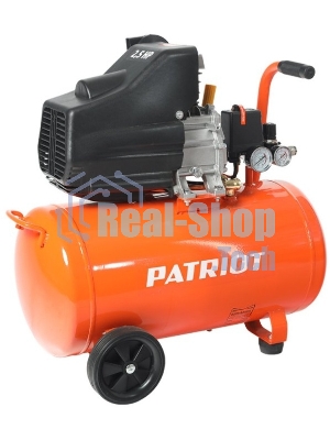 Компрессор Patriot EURO 50/2601.8кВт 220В 260л/мин 50л выход быстросъем елочка 8мм