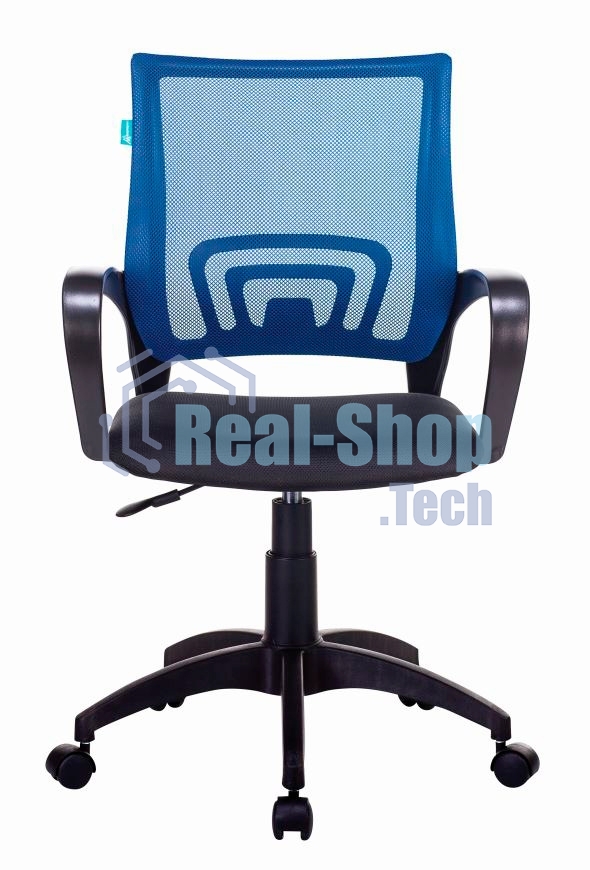 Кресло компьютерное Бюрократ CH-695NLT синий TW-05 сиденье черный TW-11, сетка/ткань, крестовина пластик