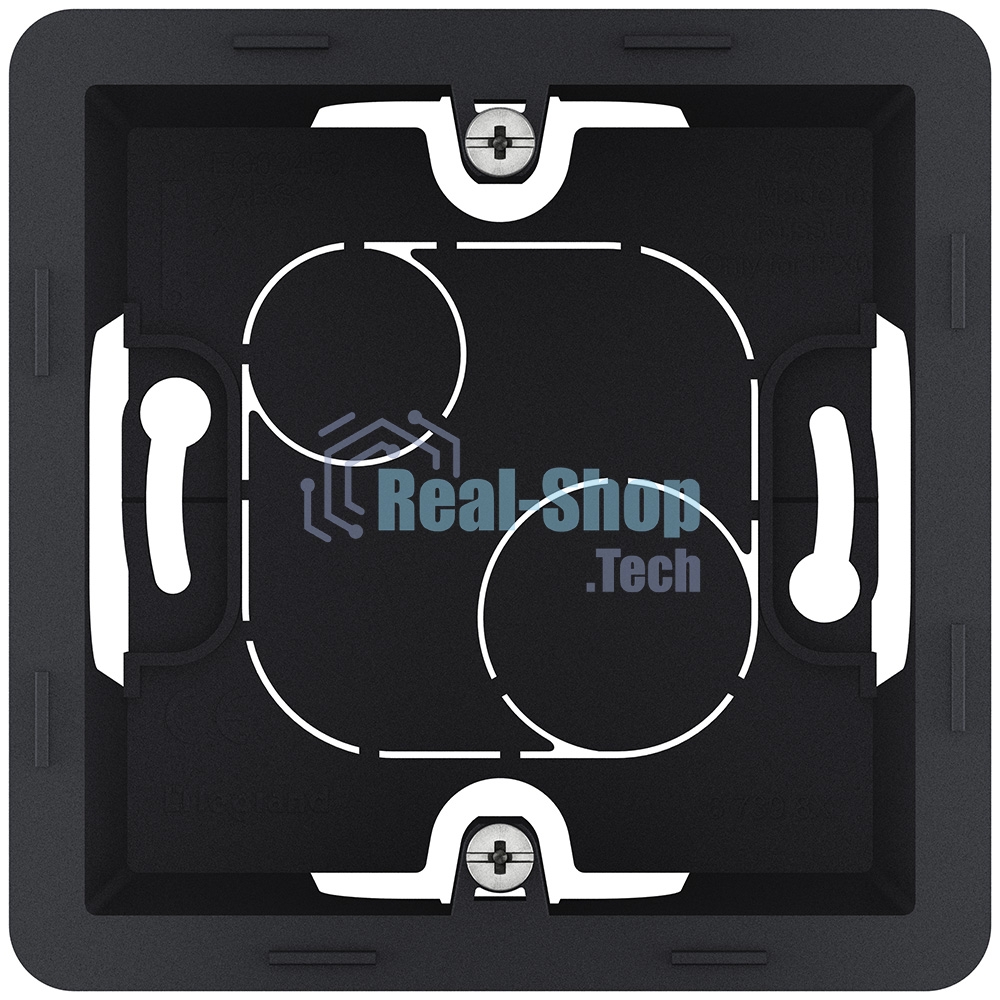 Коробка накладного монтажа Inspiria 1 пост антрацит