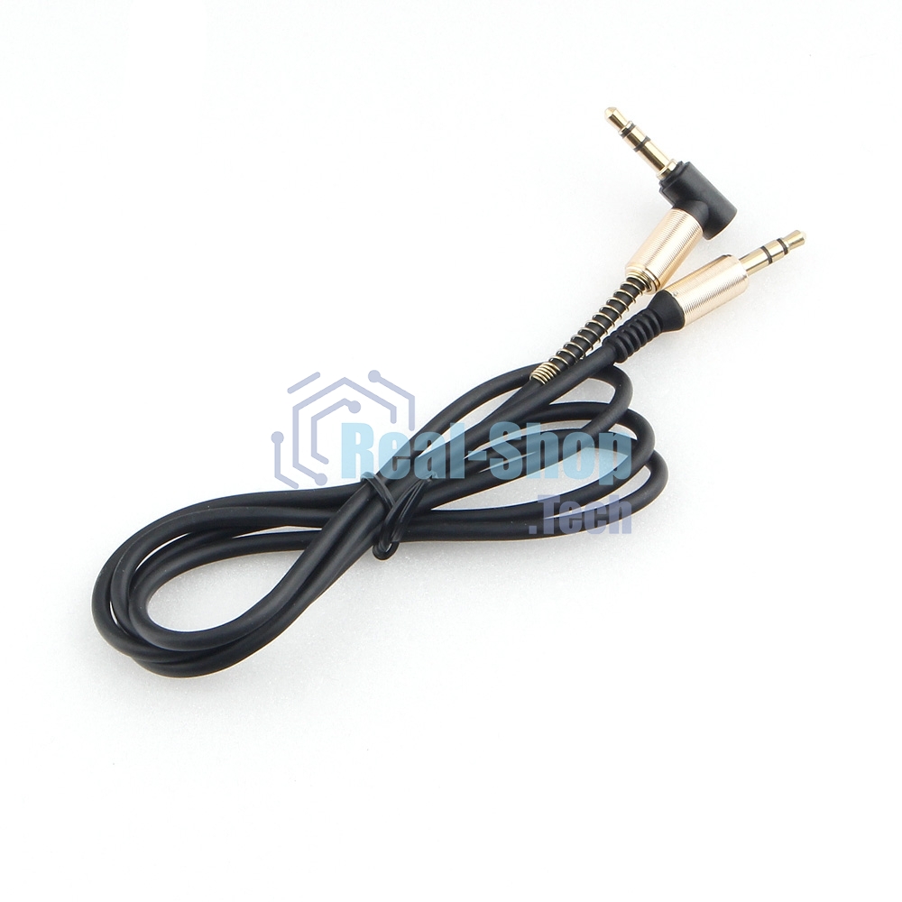Кабель Cablexpert аудио 90˚ CCAB-02-35MML-1MB. 3.5 Jack (M)/3.5 Jack (M), черный, 1м, блистер