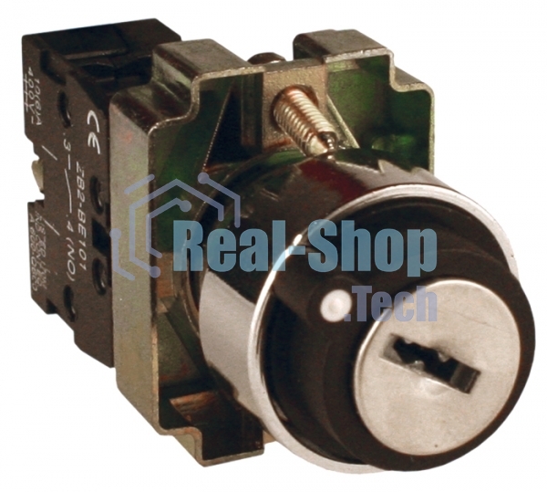 Переключатель PROxima BG33 3P с замком не возвратный 2NO