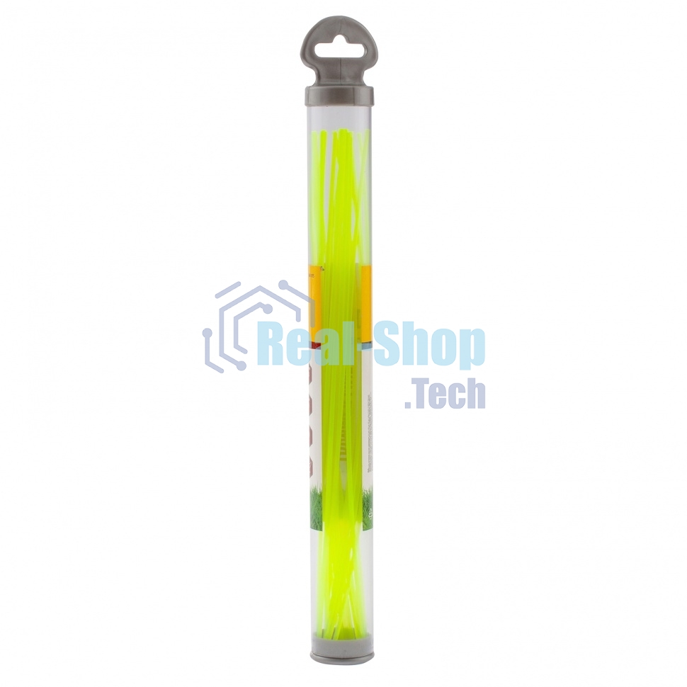 Леска для триммера Denzel круглая нарезанная 2,4 мм х 30 см 20 шт.тубус FLEX CORD