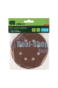 Круг абразивный Сибртех на ворсовой подложке под 