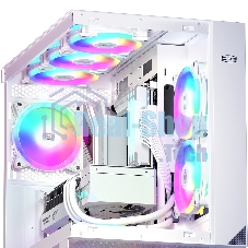 Вентилятор для корпуса PCCooler F3 T120 ARGb белый, 120 мм, 1800 об/мин, 21.6 дБ, 4 pin