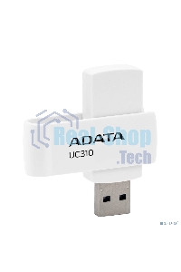 Флешка USB ADATA UC310 (UC310-64G-RWH), 64Gb, USB 3.2 Gen 1, R/W 100/30, белый