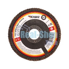 Круг лепестковый торцевой Kranz P40, 115х22,2 мм