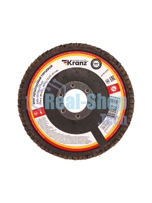 Круг лепестковый торцевой Kranz P40, 115х22,2 мм