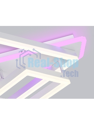 Светильник Ambrella light FA8531 WH белый 132W 3000K-6400K+RGB 630*570*160 (ПДУ РАДИО 2.4G)