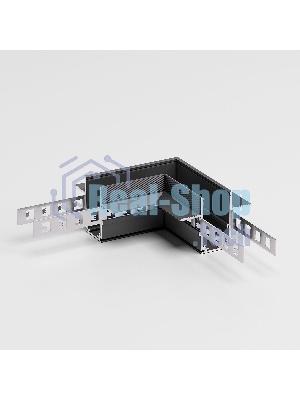 Slim Magnetic Коннектор угловой для встраиваемого шинопровода под ГКЛ 12,5мм (белый) 85212/00