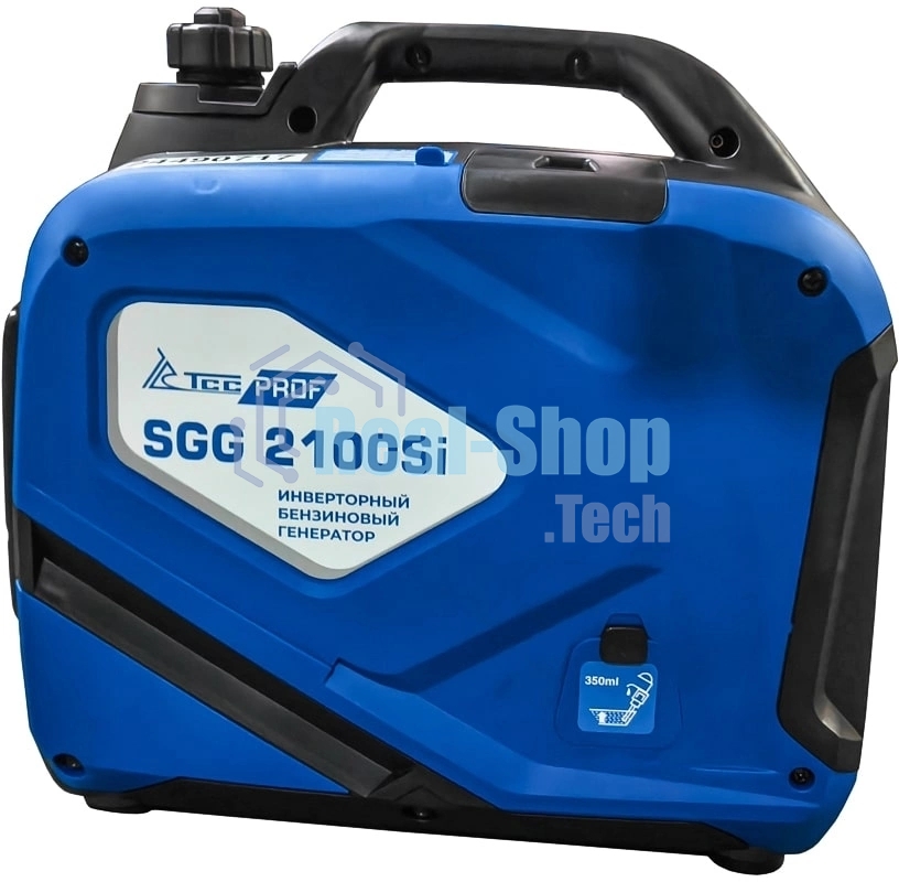 Электрогенератор бензиновый инверторный ТСС SGG 2100Si, 2.1 кВт, 56 дБ, 20 кг